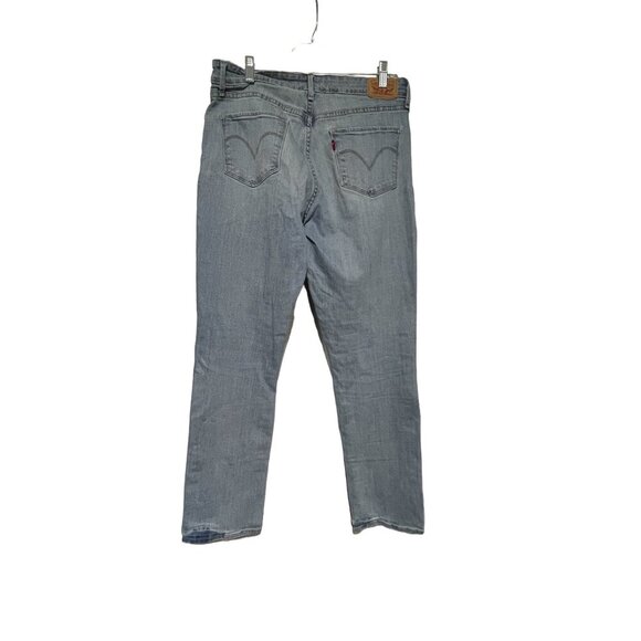 Levi's Women's Slim Fit Mid Rise Skinny Leg Denim Jeans Blue Size 31 - Picture 4 of 5